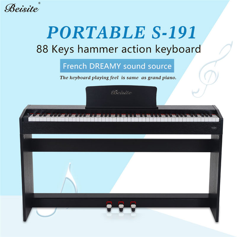 88 keys hammer action keyboard