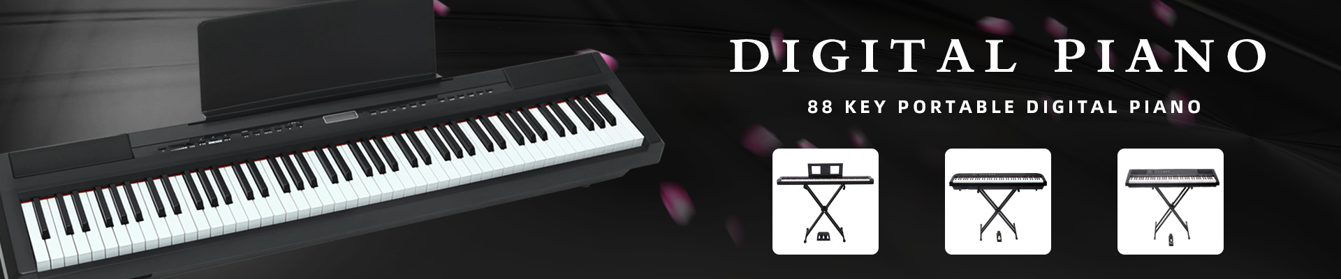 88-Key Portable Digital Piano